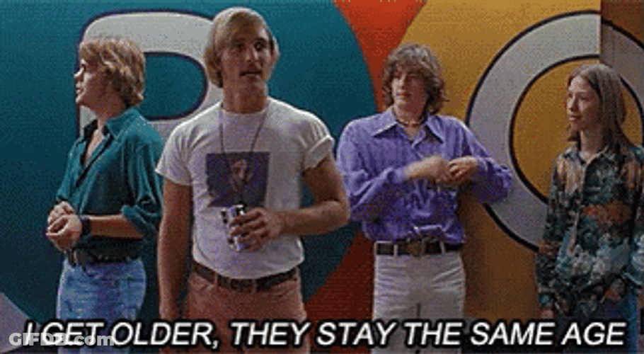Dazed And Confused Standing Cool GIF