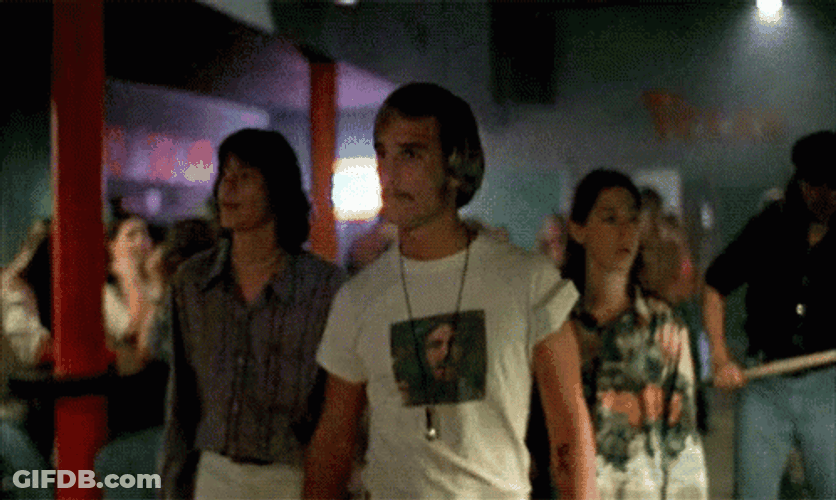 Dazed And Confused Walking GIF