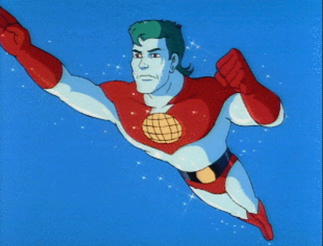 Dazzling Captain Planet GIF