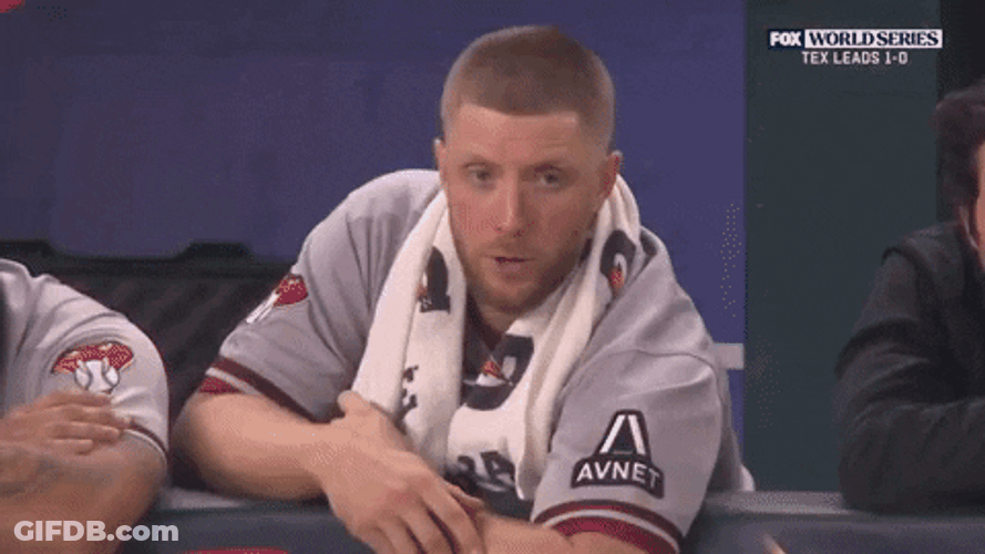 Dbacks Player Happy And Shouting Yeah GIF
