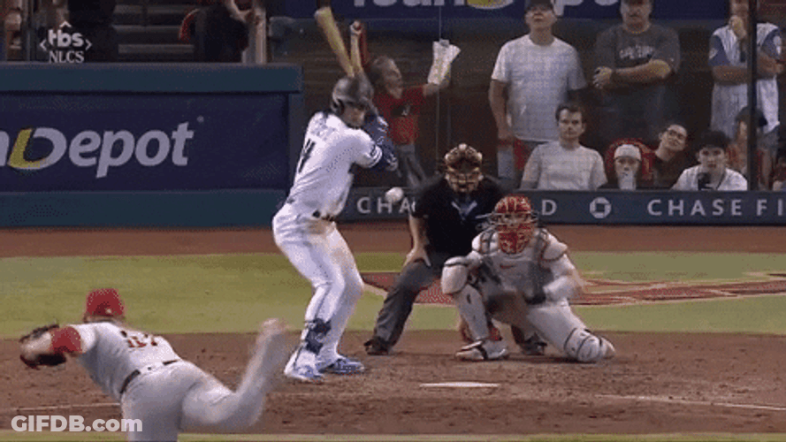 Dbacks Player Hit Home Run GIF
