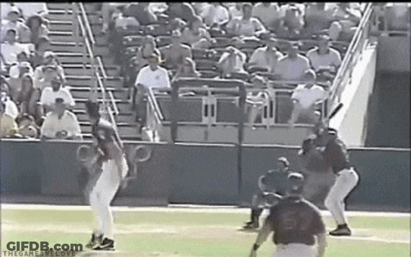 Dbacks Player Pitch Ball And Explode Midway GIF