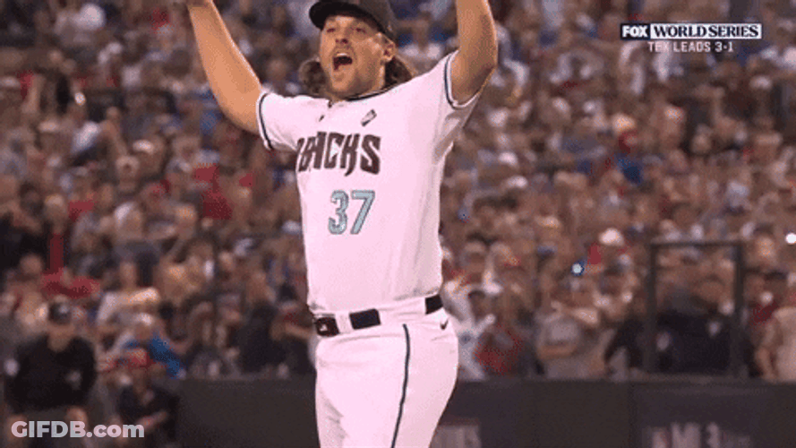Dbacks Player Scored For The Team GIF
