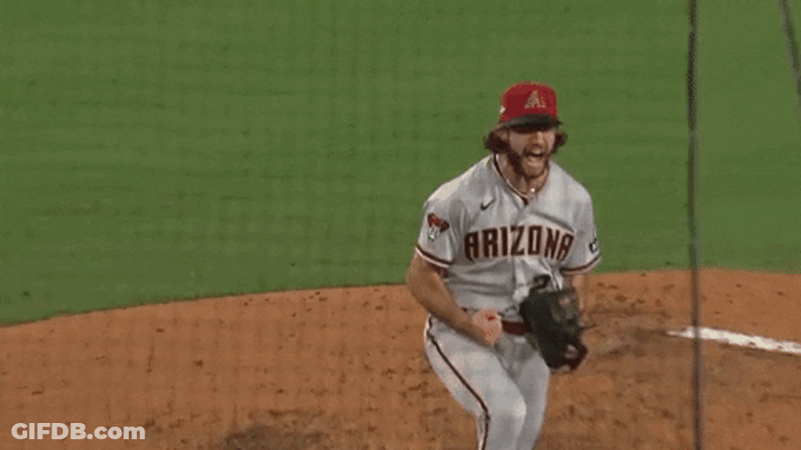 Dbacks Player Shouting Loudly GIF