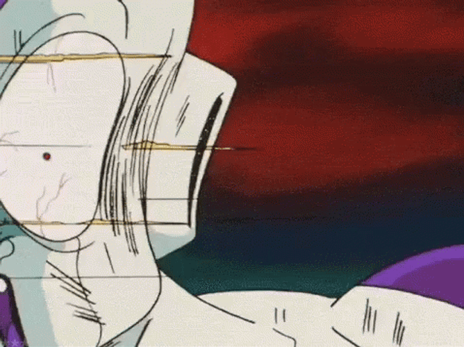 Dbz Frieza Fighting Scene GIF
