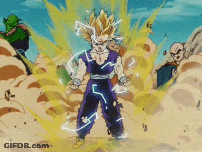 Dbz Gohan Ssj2 GIF