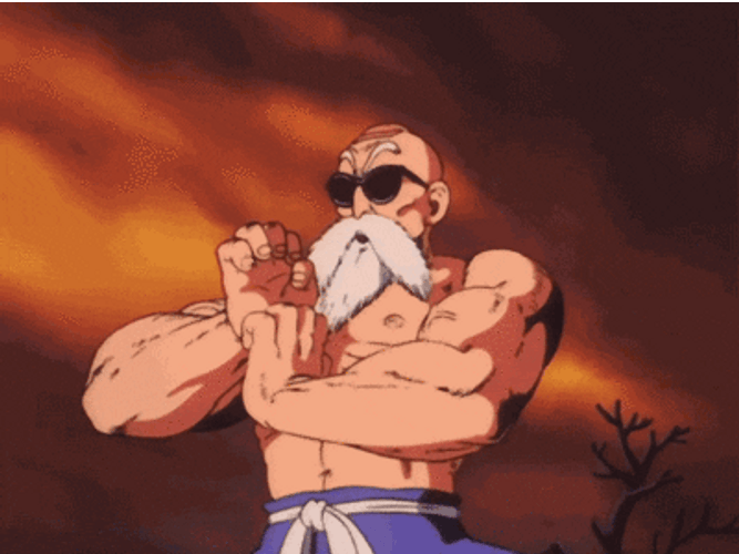 Dbz Master Roshi GIF
