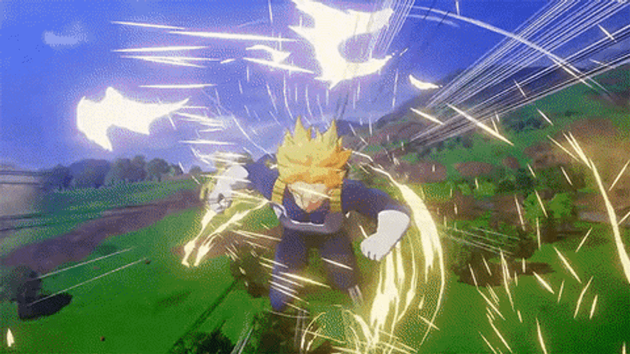 Dbz Powerful Punch GIF