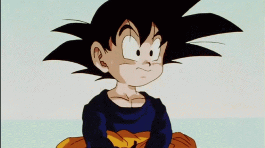 Dbz Shocked Goten GIF