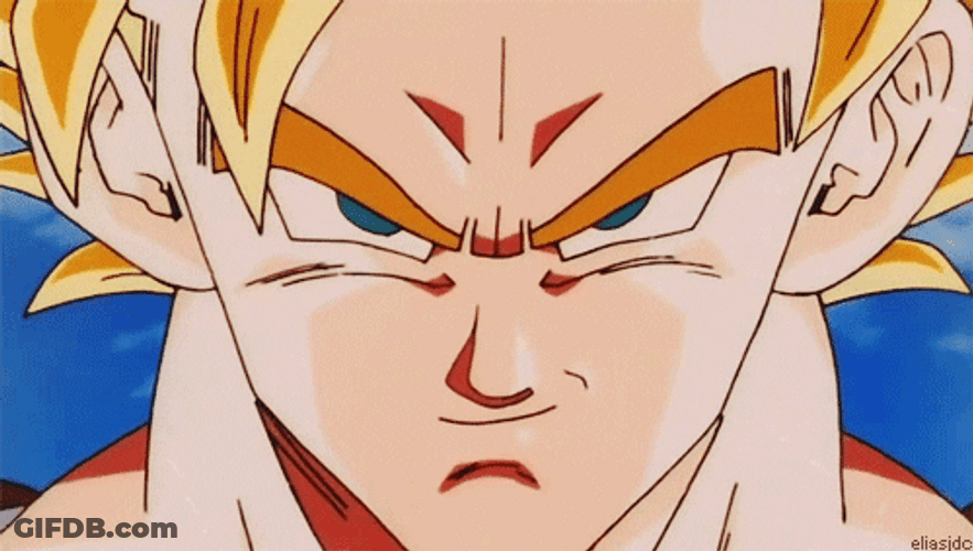 Dbz Smirking Vegeta GIF