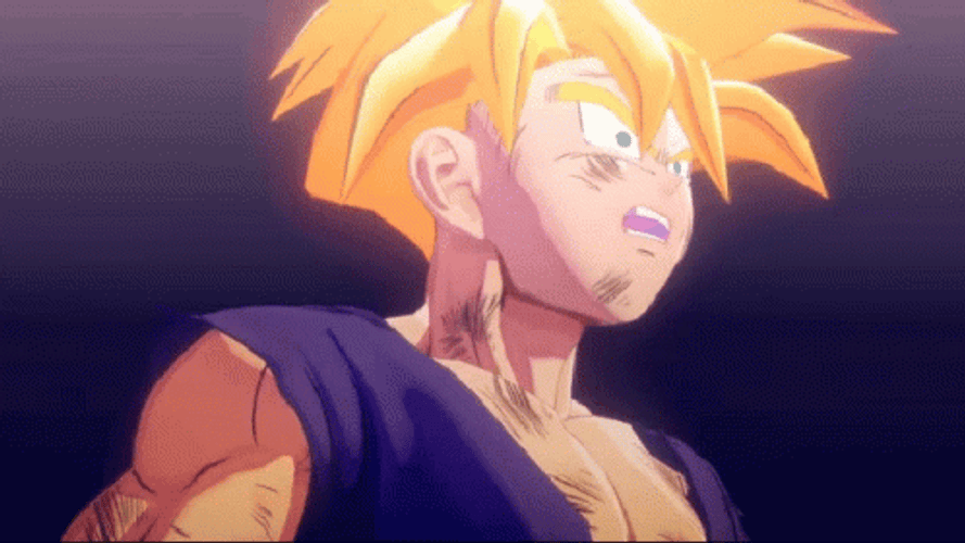 Dbz Stunned Gohan GIF