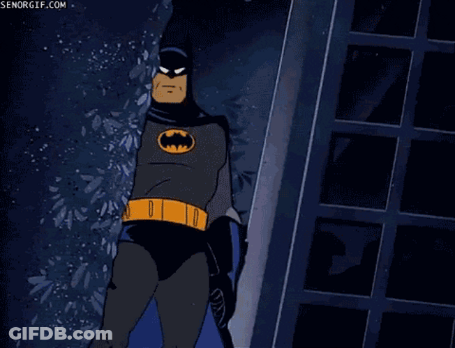 DC Comics Superhero Bruce Wayne Batman Thumbs Up Approve GIF