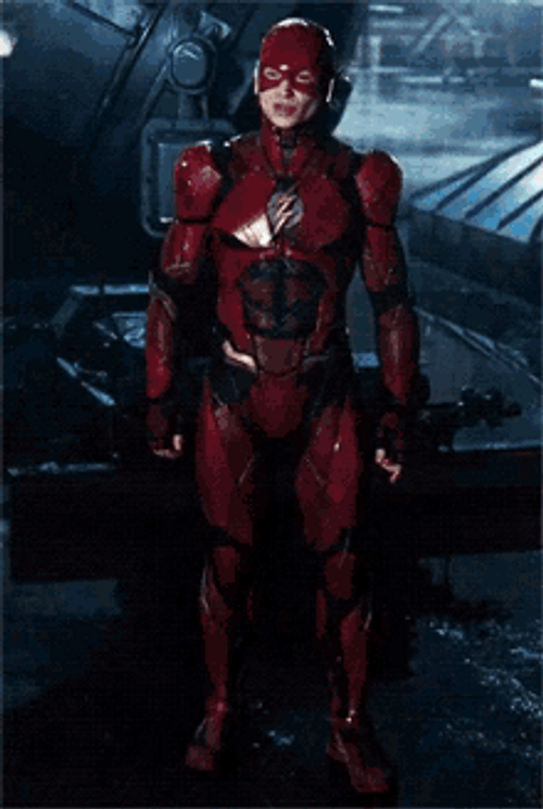 DC Flash Ezra Miller GIF