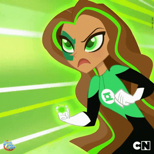 DC Superhero Girl Cartoon GIF