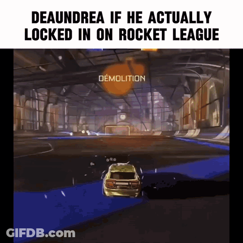 Deaandrea Locked In Rocket League Demolition GIF