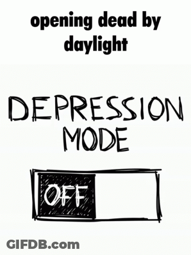 Dead By Daylight Opening Sign Depression Mode GIF