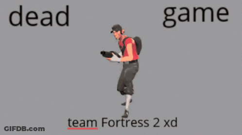 Dead Game Team Fortress 2 Poster GIF