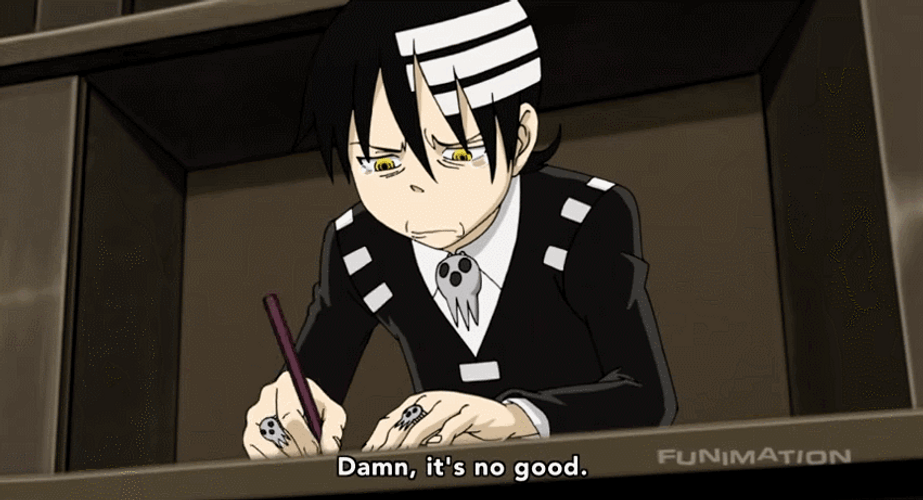 Dead The Kid Writing While Crying GIF