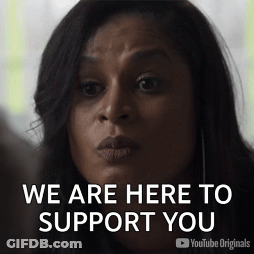 Dead To Me Here To Support GIF