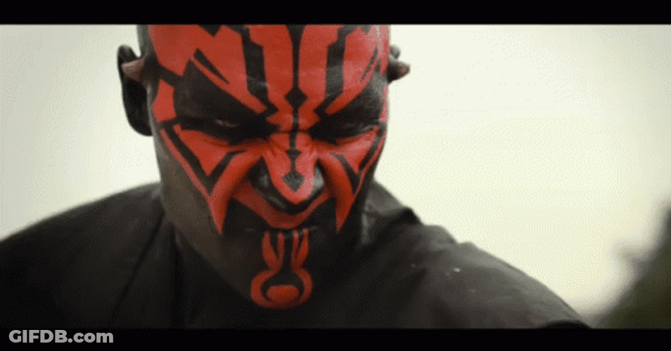 Deadly Star Wars Darth Maul GIF