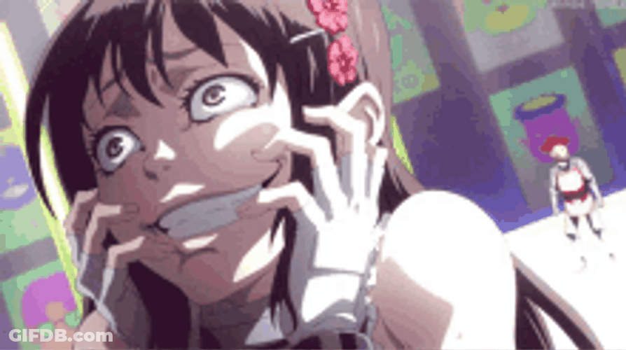 Deadman Wonderland Minatsuki Takami Go Crazy  Yandere GIF