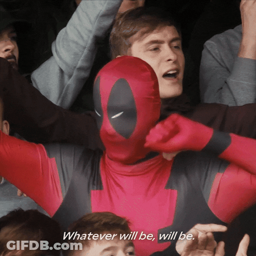 Deadpool Cheering For Wrexham GIF
