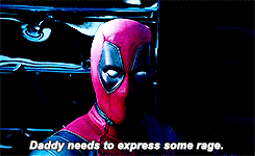 Deadpool Daddy Needs To Express Some Range Dance GIF
