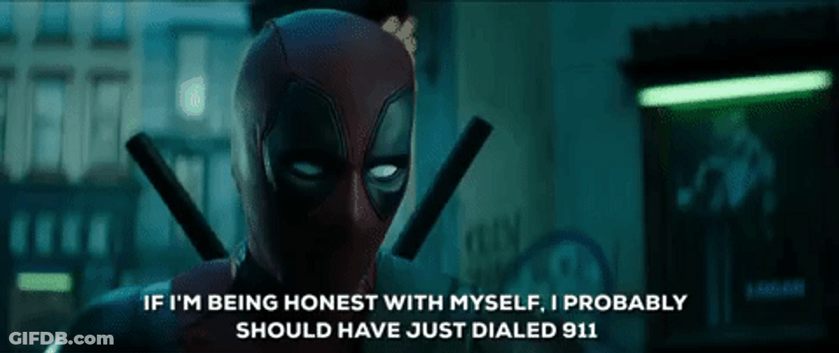 Deadpool Dance Being Honest And Dialed GIF