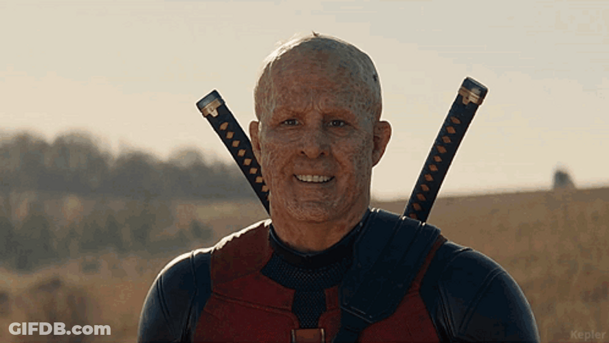 Deadpool Dogpool She's Coming With Us GIF