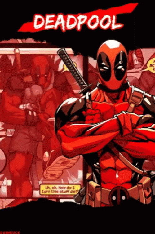 Deadpool Marvel Comics Universe GIF