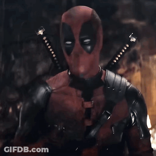 Deadpool Saying The Answer Is Yes I M In GIF