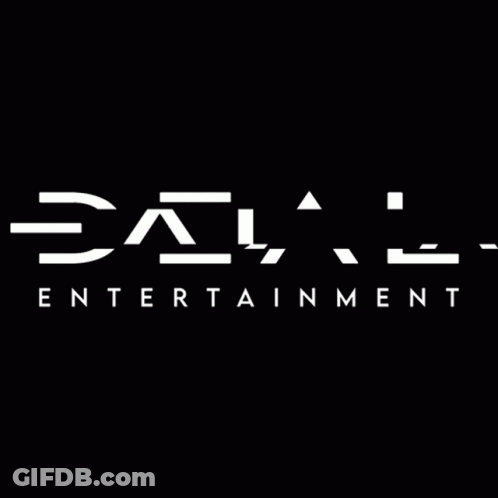 Deal Entertainment Logo With Glitch Effect GIF