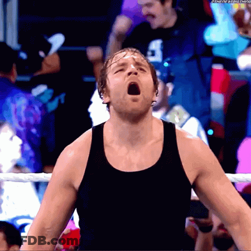 Dean Ambrose WWE Champion GIF