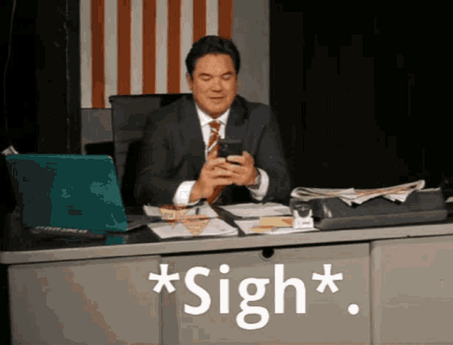 Dean Cain Relief Sigh GIF