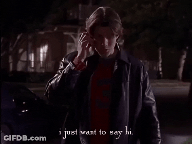 Dean Forester Just Saying Hi GIF