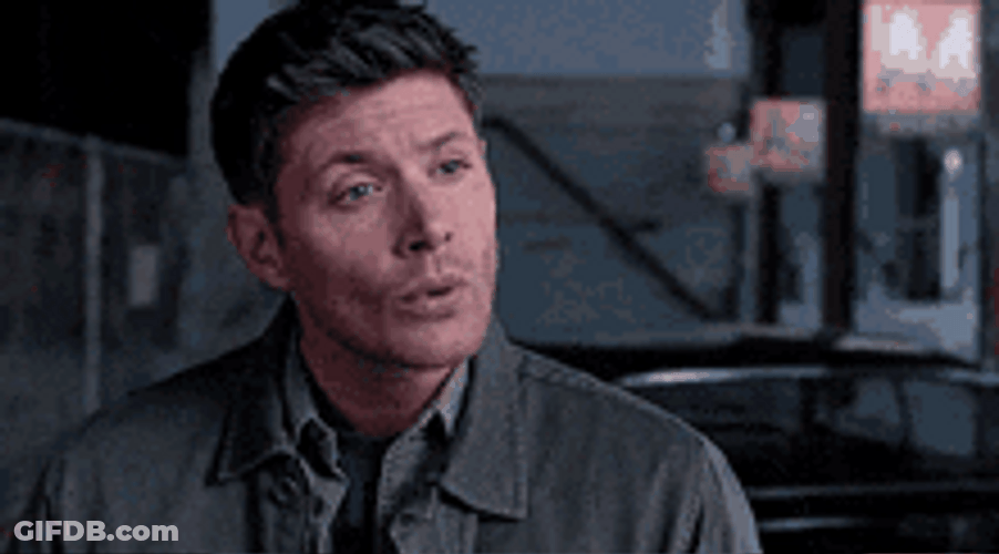 Dean Winchester Indecisive Answer GIF