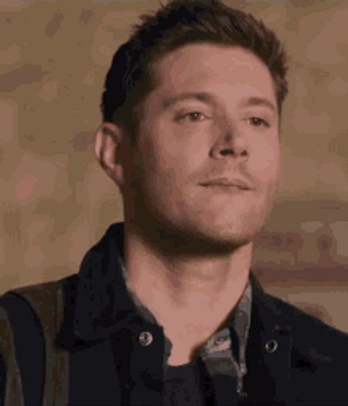 Dean Winchester Sexy Lip Bite GIF