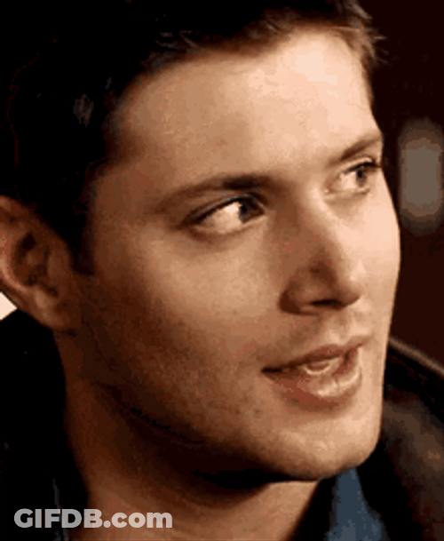 Dean Winchester Sexy Stare Cute Smile GIF