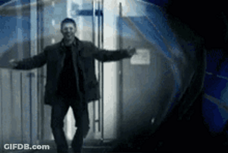 Dean Winchester Wacky Dance GIF