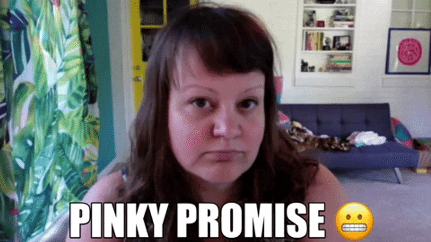 Deanna Seymour Pinky Promise GIF