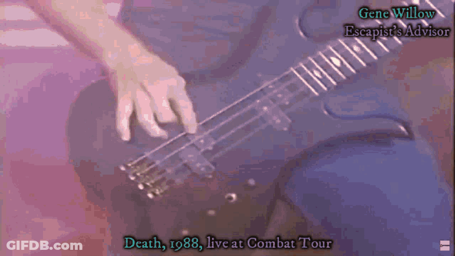 Death Band Chuck Schuldiner GIF