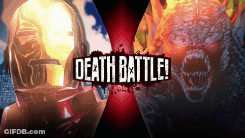 Death Battle Iron Man Vs Godzilla GIF