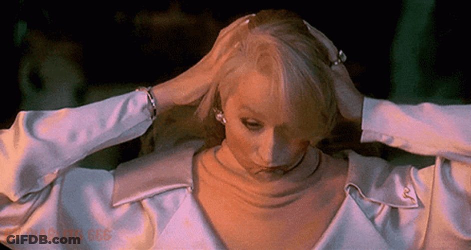 Death Becomes Her Madeline Ashton Pulling Her Head GIF