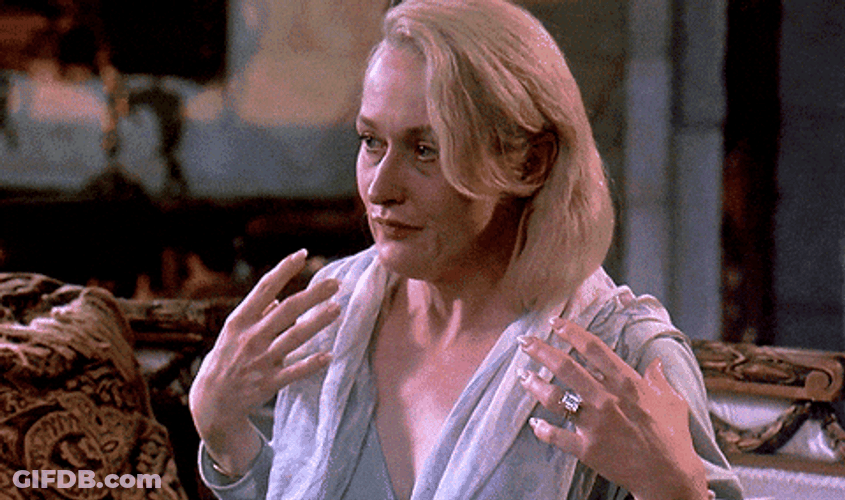 Death Becomes Her Madeline Ashton Sighing GIF