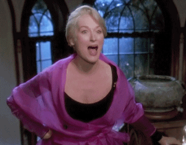 Death Becomes Her Madeline Ashton Sticking Tongue Out GIF