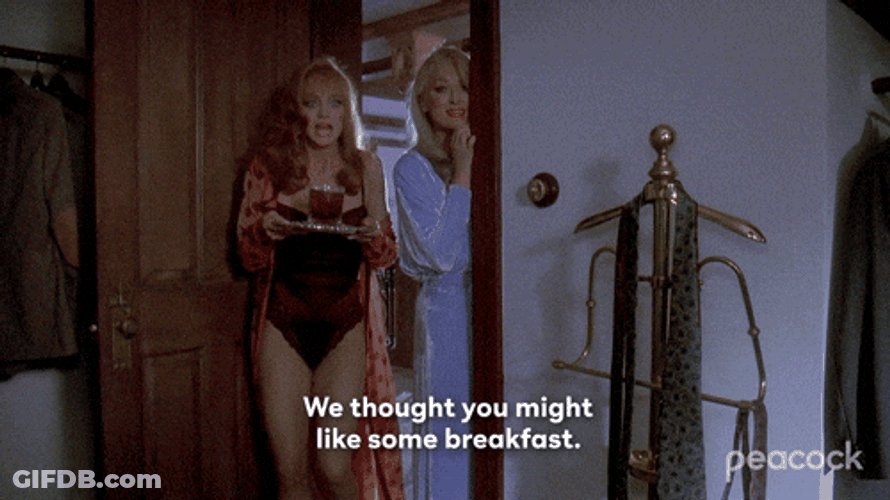 Death Becomes Her Madeline Helen Bringing Tea GIF