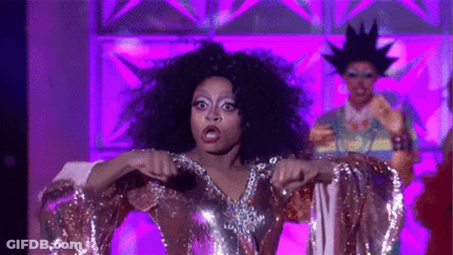 Death Drop Black Girl Drag Race GIF