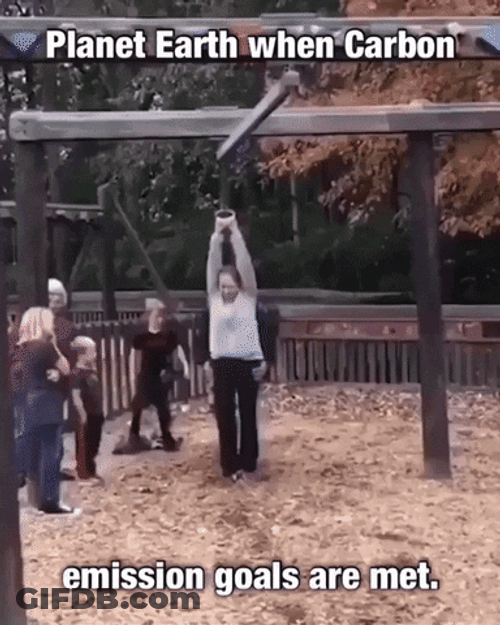 Death Drop Carbon Emissions Transition Funny GIF