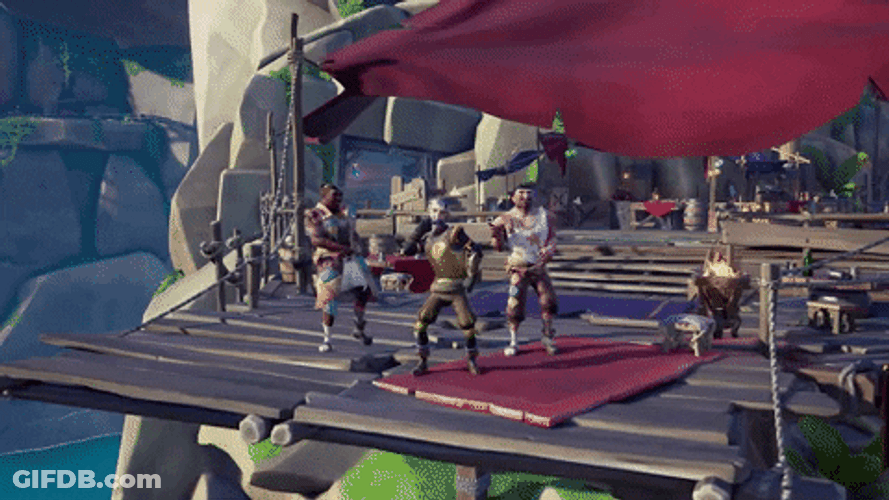 Death Drop Sea Of Thieves Promo GIF