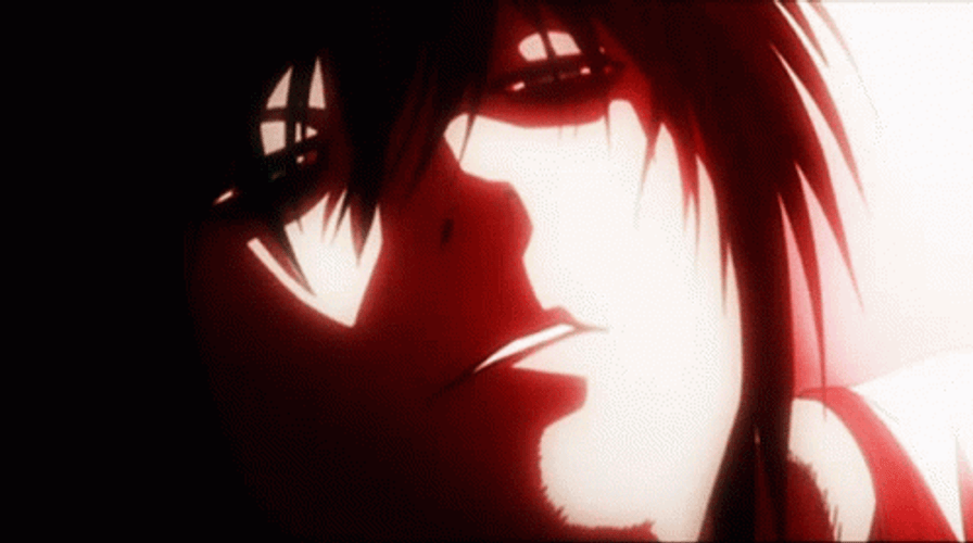 Death Note Character L Death Scene GIF